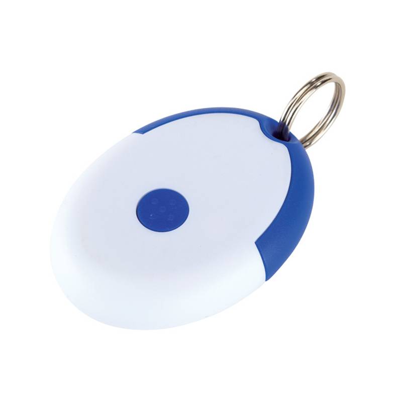 Plastový přívěsek na klíče s kondomem, modrá / koně / Plastový přívěsek na klíče s kondomem, modrá / koně /